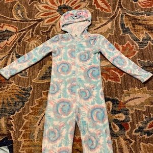 Sloth Onesie Pajamas Kids Size Large (10/12)